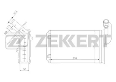 Теплообменник (ZEKKERT: MK-5066)