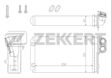 Теплообменник (ZEKKERT: MK-5067)