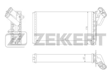 Теплообменник (ZEKKERT: MK-5068)