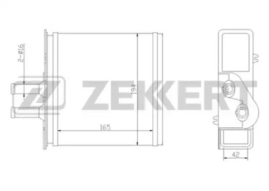 Теплообменник (ZEKKERT: MK-5070)