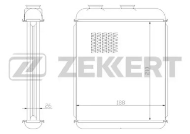 Теплообменник (ZEKKERT: MK-5081)