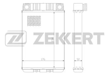 Теплообменник (ZEKKERT: MK-5082)