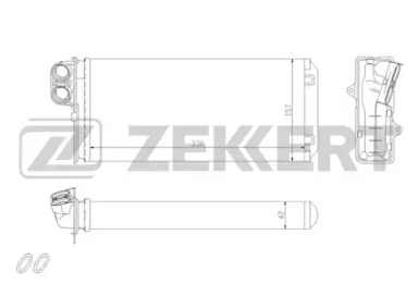 Теплообменник (ZEKKERT: MK-5092)