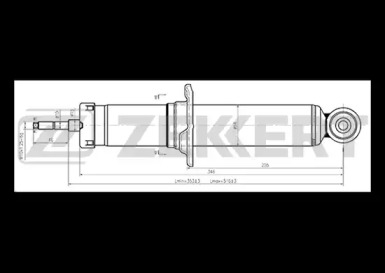 Амортизатор (ZEKKERT: SG-2068)