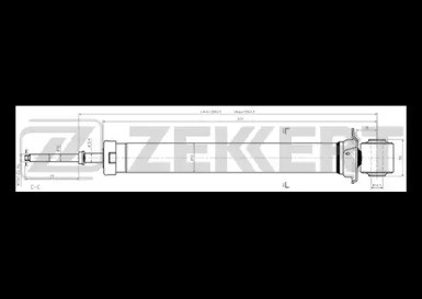 Амортизатор (ZEKKERT: SG-2072)