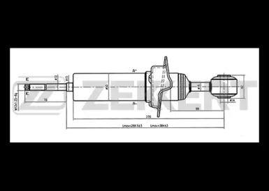 Амортизатор (ZEKKERT: SG-2083)