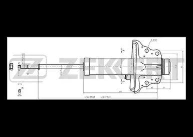 Амортизатор (ZEKKERT: SG-2408)