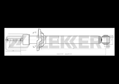 Амортизатор (ZEKKERT: SG-2436)