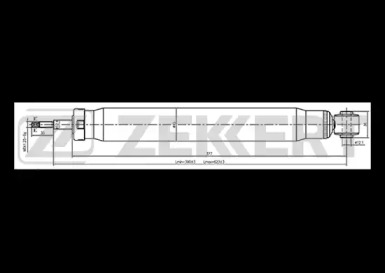 Амортизатор (ZEKKERT: SG-2463)