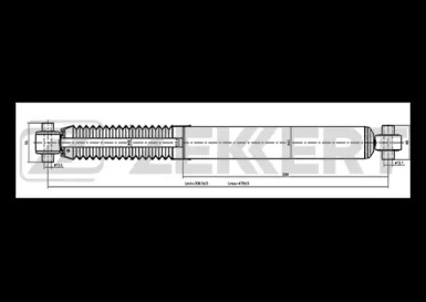 Амортизатор (ZEKKERT: SG-2518)