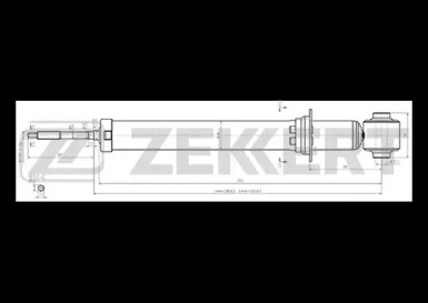 Амортизатор (ZEKKERT: SG-2552)