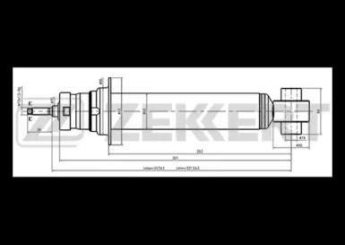 Амортизатор (ZEKKERT: SG-2556)