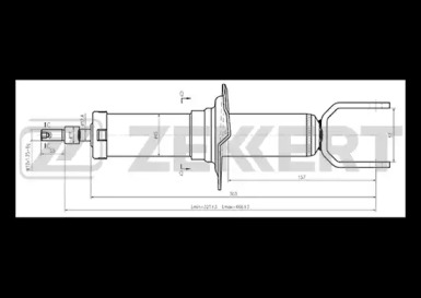 Амортизатор (ZEKKERT: SG-2791)