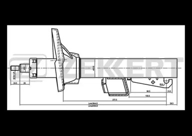 Амортизатор (ZEKKERT: SG-4085)