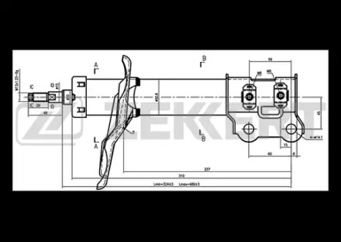 Амортизатор (ZEKKERT: SG-4311)