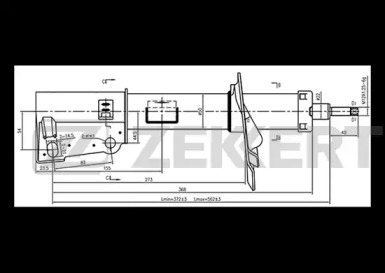 Амортизатор (ZEKKERT: SG-4555)