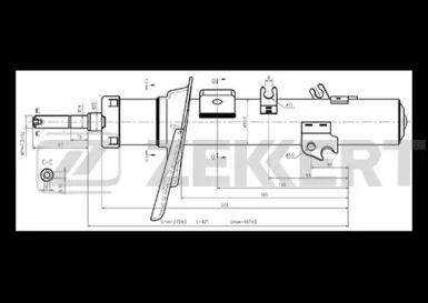 Амортизатор (ZEKKERT: SG-4630)