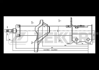 Амортизатор (ZEKKERT: SG-4751)