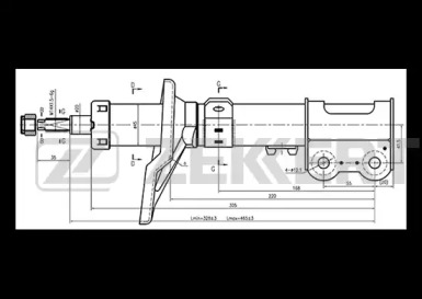 Амортизатор (ZEKKERT: SG-4755)