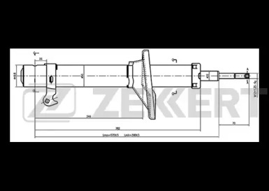 Амортизатор (ZEKKERT: SG-4812)