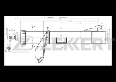 Амортизатор (ZEKKERT: SG-5026)