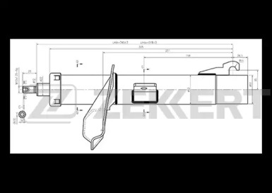 Амортизатор (ZEKKERT: SG-5027)