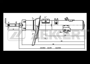 Амортизатор (ZEKKERT: SG-5094)