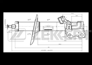 Амортизатор (ZEKKERT: SG-5144)