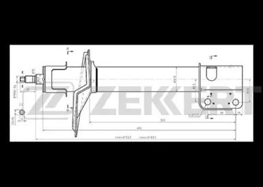 Амортизатор (ZEKKERT: SG-6239)