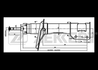 Амортизатор (ZEKKERT: SG-6241)