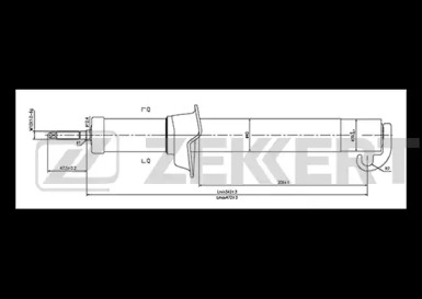 Амортизатор (ZEKKERT: SG-6242)