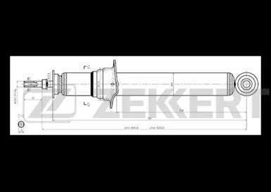 Амортизатор (ZEKKERT: SG-6269)