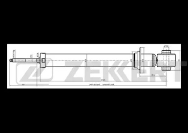 Амортизатор (ZEKKERT: SG-6272)