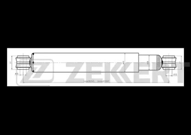 Амортизатор (ZEKKERT: SG-6273)