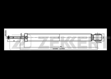 Амортизатор (ZEKKERT: SG-6276)