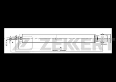 Амортизатор (ZEKKERT: SG-6295)