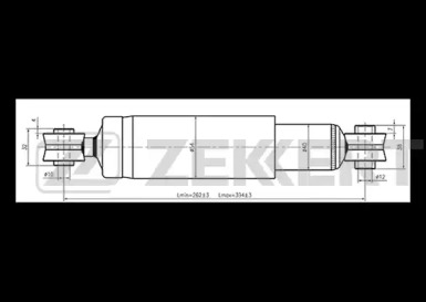 Амортизатор (ZEKKERT: SG-6298)