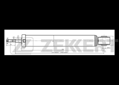 Амортизатор (ZEKKERT: SG-6312)