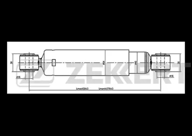 Амортизатор (ZEKKERT: SG-6314)