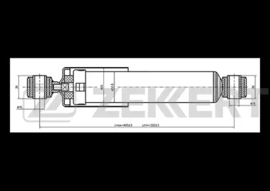 Амортизатор (ZEKKERT: SG-6317)