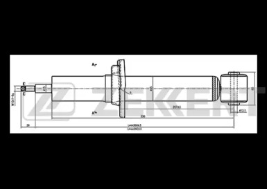 Амортизатор (ZEKKERT: SO-2063)