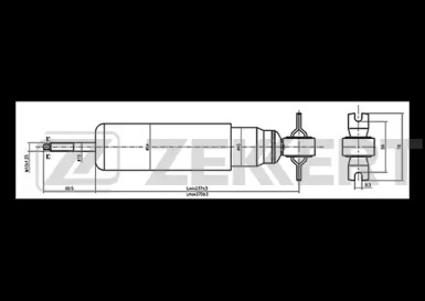 Амортизатор (ZEKKERT: SO-2158)