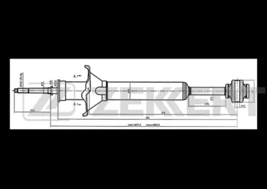 Амортизатор (ZEKKERT: SO-2310)