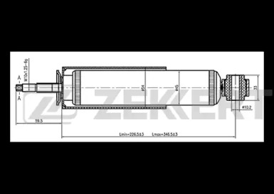 Амортизатор (ZEKKERT: SO-2376)