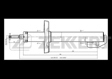 Амортизатор (ZEKKERT: SO-4008)