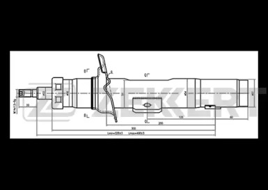 Амортизатор (ZEKKERT: SO-4212)