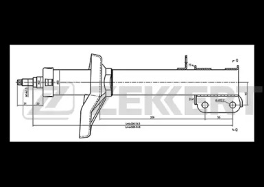 Амортизатор (ZEKKERT: SO-4253)