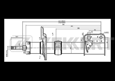 Амортизатор (ZEKKERT: SO-6174)