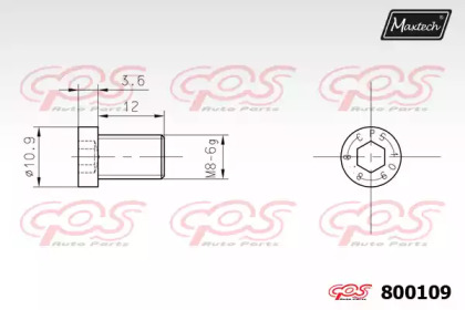 Болт (MAXTECH: 800109)