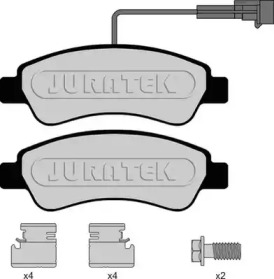 Комплект тормозных колодок (JURATEK: JCP8150)